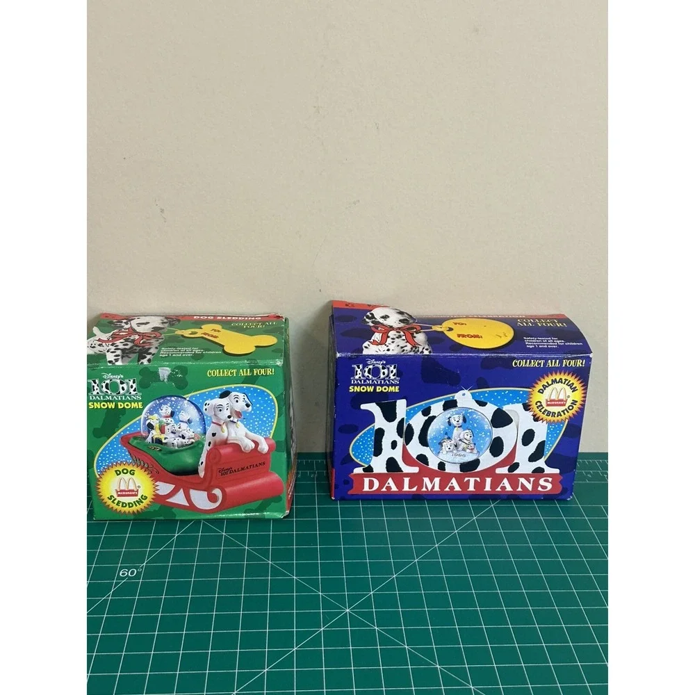 Vintage McDonald's 101 Dalmatians Ornament Lot  Of 2 New In‎ Box